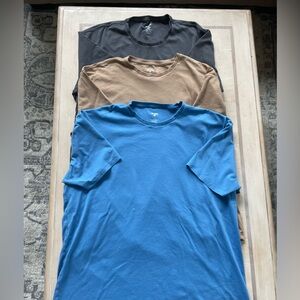 True Classic Men’s Tee Shirt Bundle Size 2XL 100% Pima Cotton Soft